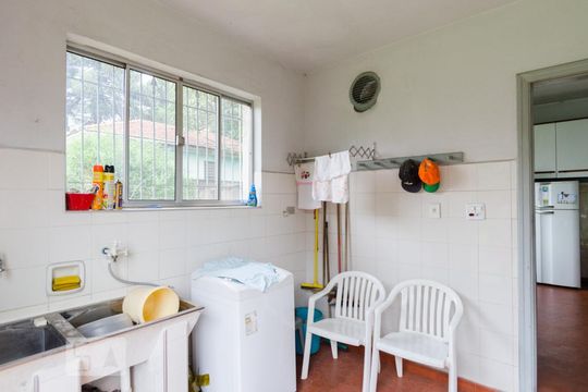 Área de serviço de casa para alugar com 4 quartos, 130m² em Suiço, São Bernardo do Campo
