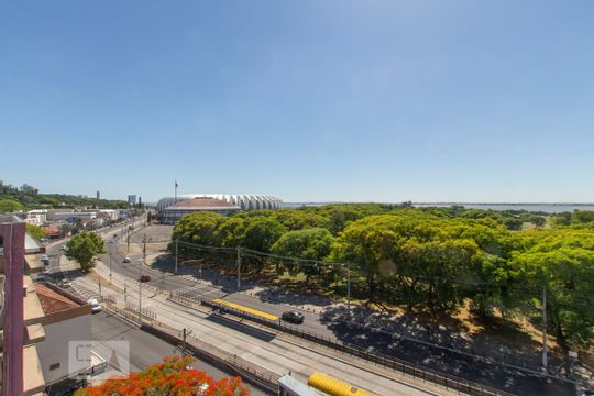 vista da Sacada Sala de apartamento à venda com 4 quartos, 400m² em Praia de Belas, Porto Alegre