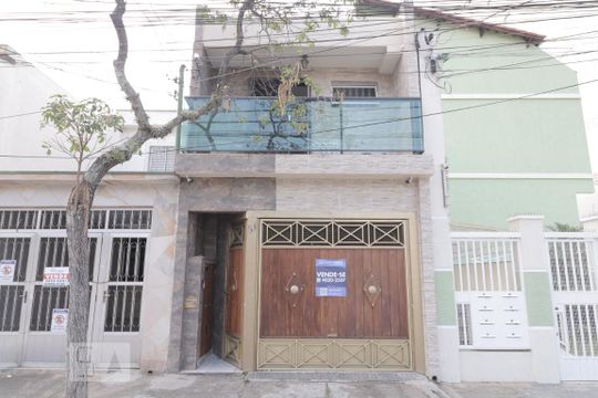 Fachada - instalação de plaquinha de casa à venda com 3 quartos, 280m² em Tatuapé, São Paulo