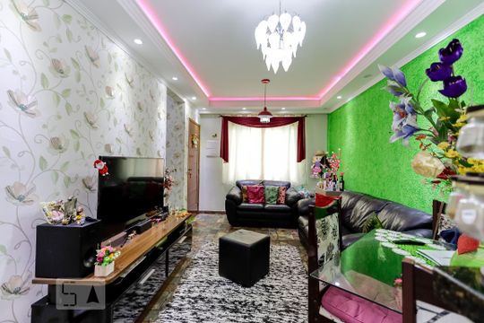 Sala de casa para alugar com 2 quartos, 80m² em Vila Gustavo, São Paulo