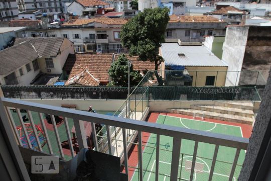 Varanda da Sala de apartamento à venda com 2 quartos, 48m² em Engenho Novo, Rio de Janeiro