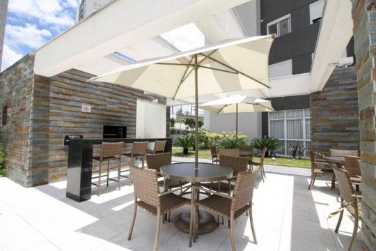 Churrasqueira de apartamento para alugar com 1 quarto, 55m² em Vila Anastácio, São Paulo