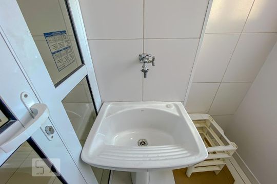 Detalhe Lavanderia de apartamento para alugar com 1 quarto, 40m² em Mooca, São Paulo