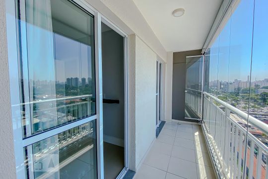 Varanda de apartamento para alugar com 1 quarto, 40m² em Mooca, São Paulo