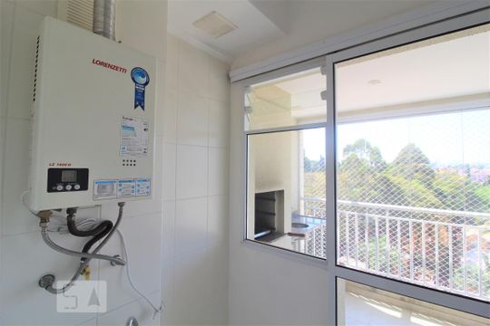 Área serviço de apartamento à venda com 3 quartos, 80m² em São José, São Caetano do Sul