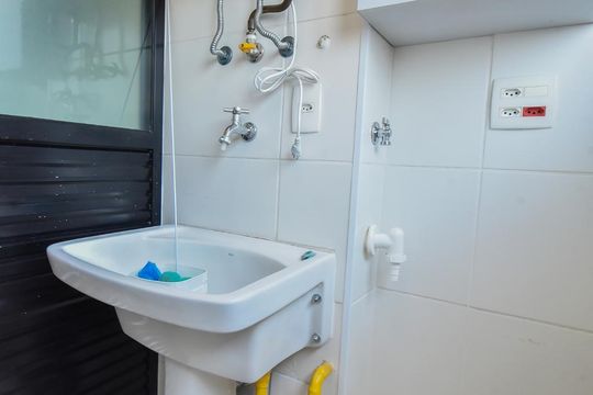 Lavanderia de apartamento para alugar com 1 quarto, 45m² em Cidade Monções, São Paulo