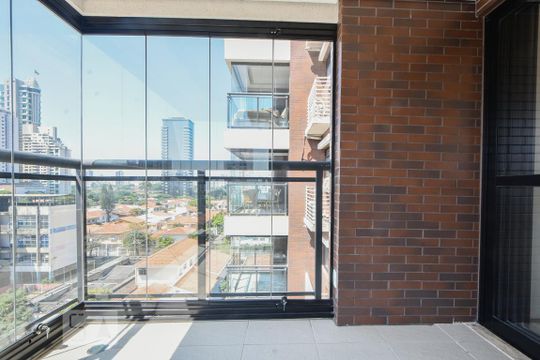 Varanda de apartamento para alugar com 1 quarto, 45m² em Cidade Monções, São Paulo