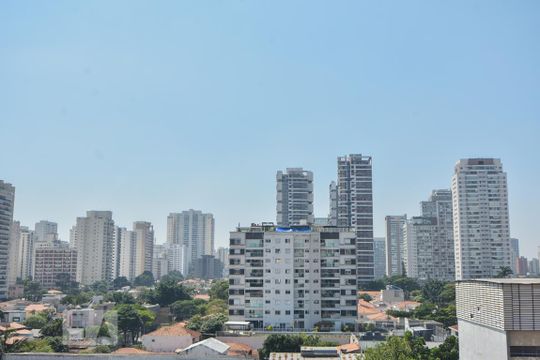 Vista de apartamento para alugar com 1 quarto, 45m² em Cidade Monções, São Paulo