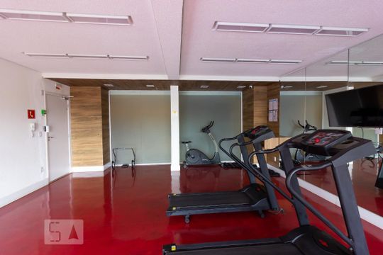 Área comum - Academia de kitnet/studio para alugar com 1 quarto, 30m² em Granja Viana, Cotia