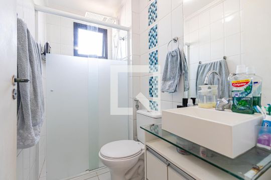 Banheiro de apartamento à venda com 2 quartos, 51m² em Vila Matilde, São Paulo