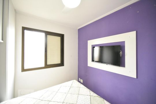 Quarto 3 de apartamento para alugar com 3 quartos, 61m² em Vila Esperança, São Paulo
