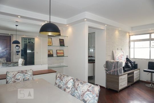 Sala de apartamento à venda com 2 quartos, 65m² em Cangaiba, São Paulo