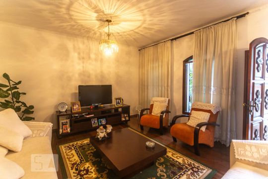 Sala de estar 01 de casa à venda com 4 quartos, 530m² em Jardim do Mar, São Bernardo do Campo