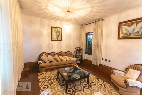 Sala de estar 02 de casa à venda com 4 quartos, 530m² em Jardim do Mar, São Bernardo do Campo