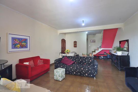 Sala de casa à venda com 4 quartos, 401m² em Utinga, Santo André