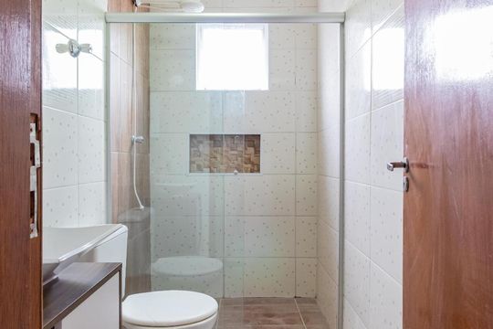 Banheiro de casa à venda com 2 quartos, 48m² em Vila Arriete, São Paulo
