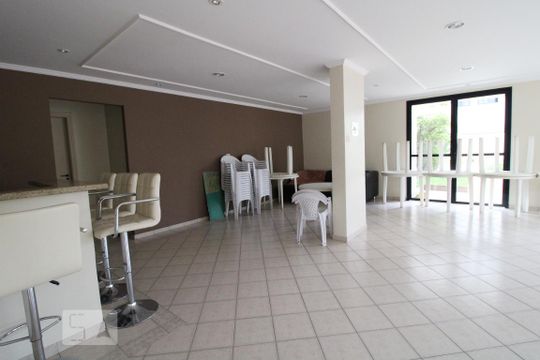 Salão de festas de apartamento para alugar com 2 quartos, 64m² em Jardim Promissão, São Paulo