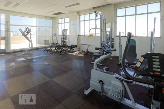 Área comum - Academia de apartamento à venda com 1 quarto, 50m² em Ipiranga, São Paulo