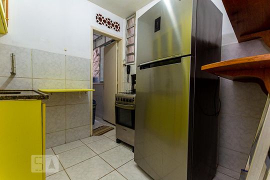 Cozinha de apartamento à venda com 3 quartos, 68m² em Santa Rosa, Niterói