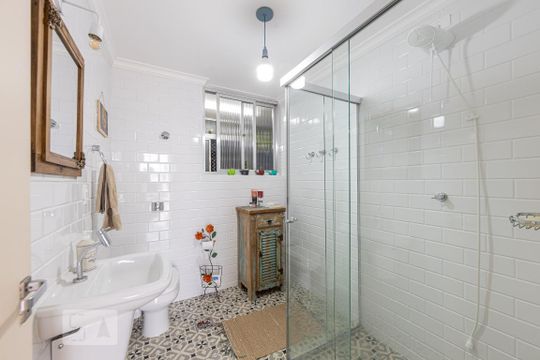 Banheiro Social de apartamento à venda com 3 quartos, 92m² em Mooca, São Paulo