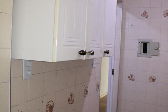 Cozinha de kitnet/studio para alugar com 1 quarto, 46m² em Centro, Campinas