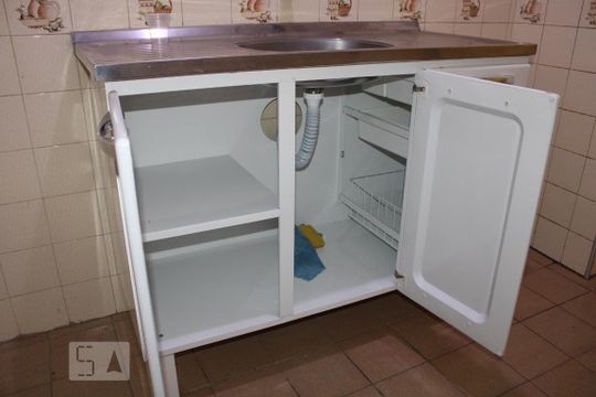 Cozinha - Armários de kitnet/studio para alugar com 1 quarto, 46m² em Centro, Campinas