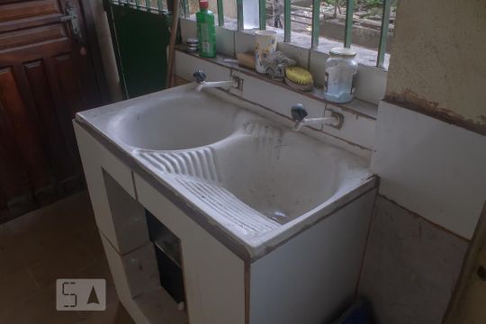 Área de Serviço de casa para alugar com 2 quartos, 60m² em Jardim Alvorada, Nova Iguaçu
