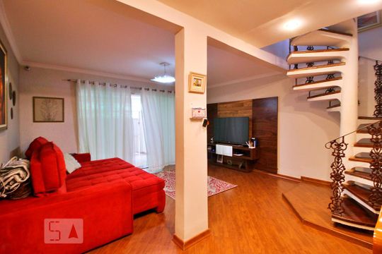 Sala de casa à venda com 3 quartos, 190m² em Vila Floresta, Santo André