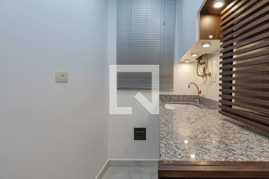 Área de Serviço de apartamento à venda com 1 quarto, 76m² em Jardim Santo Amaro, São Paulo