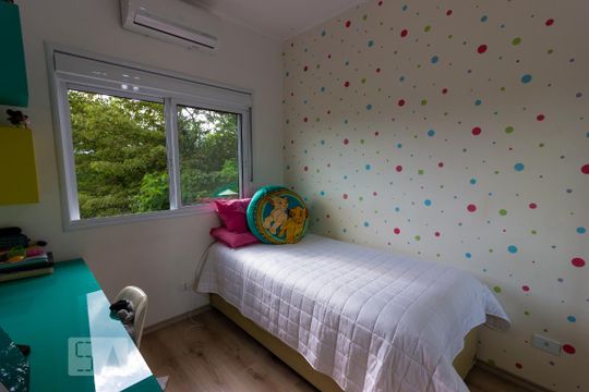 Quarto 3 de casa de condomínio para alugar com 3 quartos, 130m² em Chácara Canta Galo, Cotia