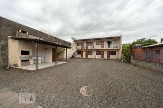 Fachada de casa de condomínio à venda com 1 quarto, 40m² em Vicentina, São Leopoldo