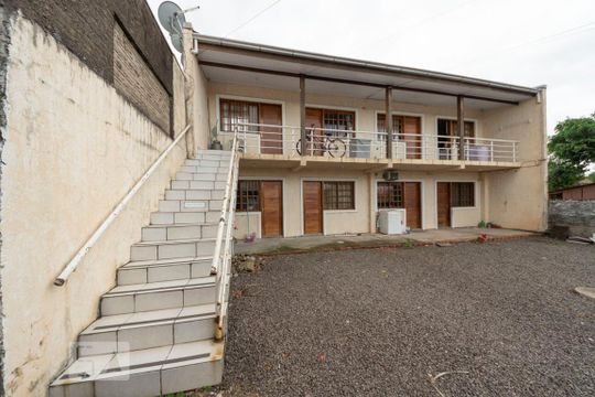 Escada de casa de condomínio à venda com 1 quarto, 40m² em Vicentina, São Leopoldo