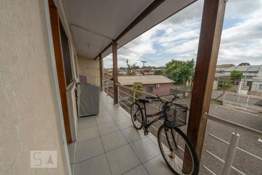 Sacada de casa de condomínio à venda com 1 quarto, 40m² em Vicentina, São Leopoldo