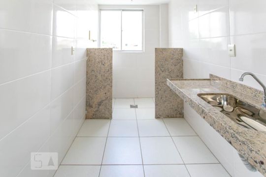 Cozinha e Área de Serviço de apartamento para alugar com 2 quartos, 45m² em Maria Helena, Belo Horizonte