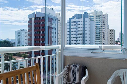 Varanda de apartamento para alugar com 2 quartos, 63m² em Vila Alexandria, São Paulo