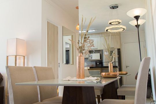 Sala de apartamento para alugar com 2 quartos, 63m² em Vila Alexandria, São Paulo