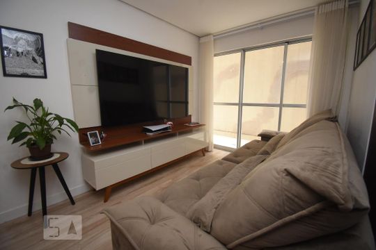 Sala de apartamento à venda com 2 quartos, 78m² em Taguatinga Centro (taguatinga), Brasília