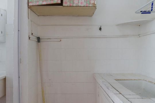Cozinha de kitnet/studio para alugar com 1 quarto, 25m² em Bela Vista, São Paulo