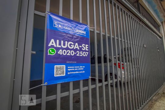 Plaquinha Instalada de casa para alugar com 1 quarto, 50m² em Jardim Tietê, São Paulo