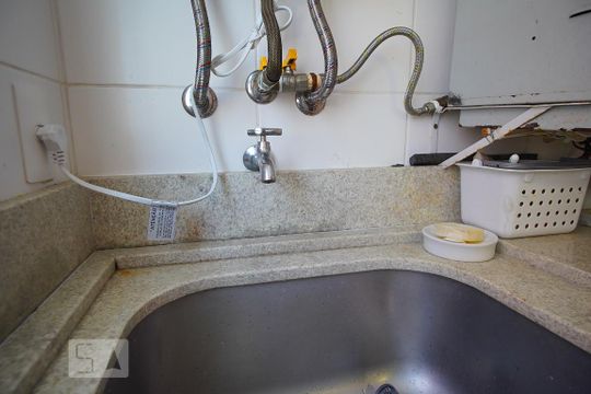 Area de Serviço de apartamento à venda com 3 quartos, 103m² em Petrópolis, Porto Alegre