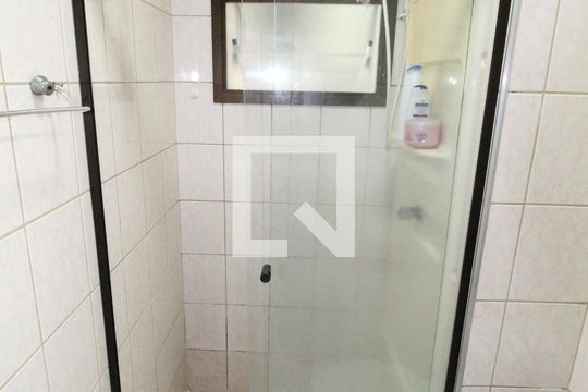 Banheiro da Suíte de apartamento para alugar com 3 quartos, 85m² em Parque Residencial Aquarius, São José dos Campos