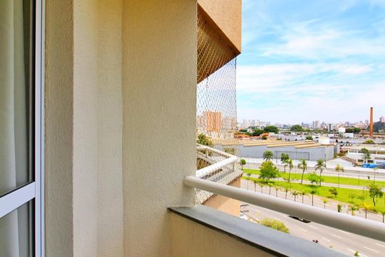 Varanda da Sala de apartamento para alugar com 2 quartos, 60m² em Silveira, Santo André
