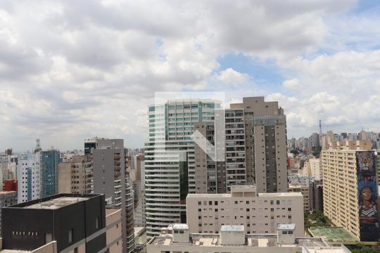 Vista Varanda  de kitnet/studio para alugar com 1 quarto, 24m² em Consolação, São Paulo