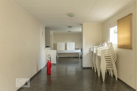Área comum - Salão de festas de apartamento para alugar com 1 quarto, 37m² em Barra Funda, São Paulo