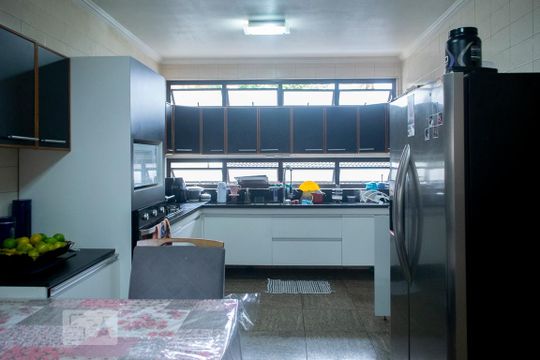 cozinha de casa para alugar com 5 quartos, 500m² em Jardim Paraíso, São Paulo