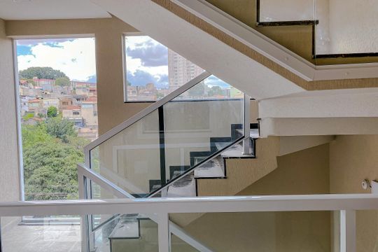 Vista da Sala de apartamento à venda com 2 quartos, 40m² em Vila Canero, São Paulo