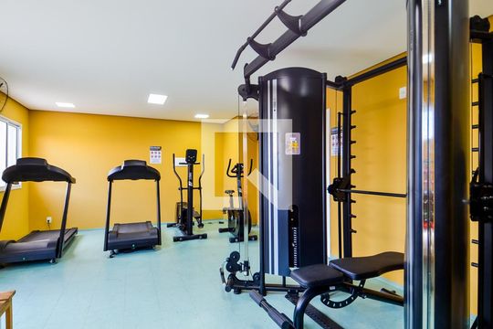 Área comum - Academia de apartamento para alugar com 1 quarto, 32m² em Vila Augusta, Guarulhos