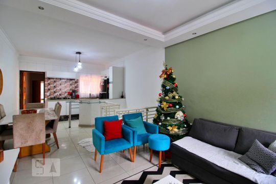 Sala de casa à venda com 2 quartos, 230m² em Parque Oratorio, Santo André