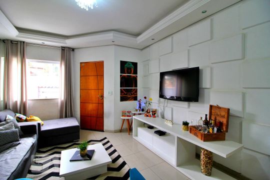 Sala de casa à venda com 2 quartos, 230m² em Parque Oratorio, Santo André