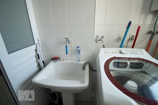 Área de Serviço de apartamento para alugar com 3 quartos, 100m² em Vila Clementino, São Paulo